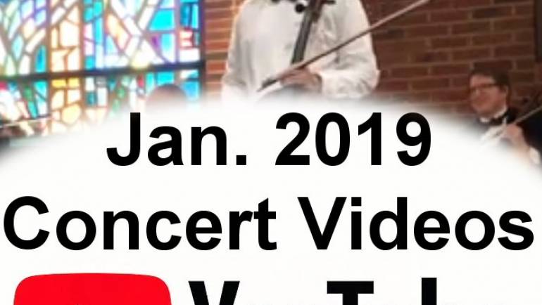 Jan. Concert Videos